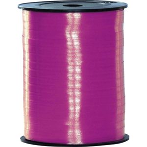 Rol lint in de kleur fuchsia roze 500 meter x 5 milimeter   -