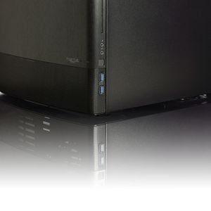 Fractal Design Node 804 cube behuizing 2x USB-A 3.2 (5 Gbit/s), 2x Audio, Window-kit