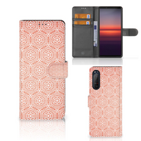 Sony Xperia 5II Telefoon Hoesje Pattern Orange - thumbnail