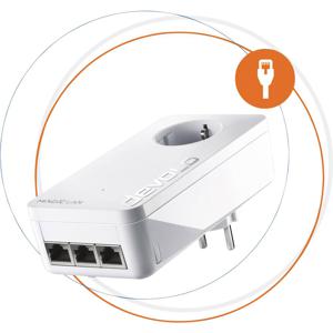 Devolo Magic 2 LAN triple Powerline uitbreidingsadapter 8509 EU Powerline 2400 MBit/s