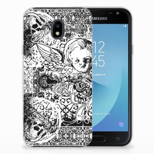 Silicone Back Case Samsung Galaxy J3 2017 Skulls Angel