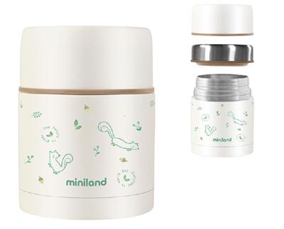 Miniland thermosbeker Eekhoorn 600 ml RVS Miniland thermosbeker Eekhoorn 600 ml RVS