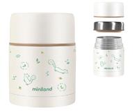 Miniland thermosbeker Eekhoorn 600 ml RVS