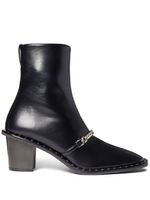 Stella McCartney bottines Falabella à talon mi-haut 70 mm - Noir