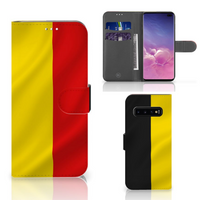 Samsung Galaxy S10 Plus Bookstyle Case Belgische Vlag