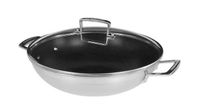 Le Creuset Wokpan Magnetik - TriPly RVS - ø 30 cm / 4.3 liter - standaard anti-aanbaklaag - thumbnail