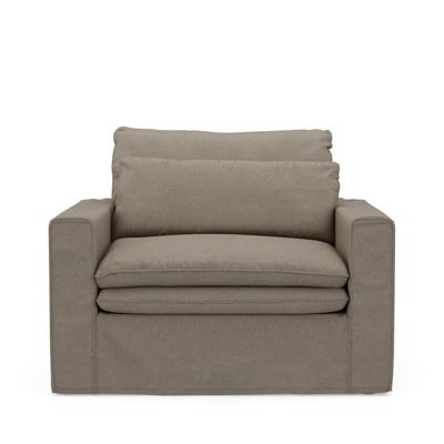 Rivièra Maison Loveseat 'Continental' Oxford Weave, kleur Anvers Flax