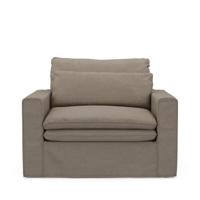 Rivièra Maison Loveseat 'Continental' Oxford Weave, kleur Anvers Flax