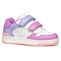 Geox Meisje J Washiba Girl B Sneakers, Wit Cyclamen, 36 EU