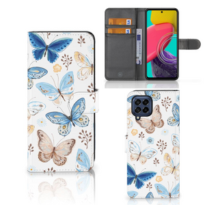 Telefoonhoesje met Pasjes voor Samsung Galaxy M53 Vlinder