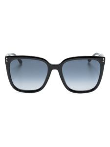 Isabel Marant Eyewear lunettes de soleil teintées à monture carrée - Noir