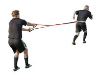 Precision harnas snelheidstrainer polyester zwart