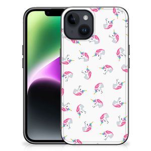 Back Case voor iPhone 15 Unicorns