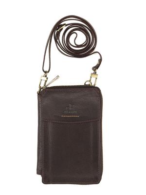 H.J. de Rooy Portemonnee / Telefoon Tasje Bruin