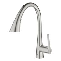 GROHE Zedra Keukenkraan - uittrekbare c uitloop - supersteel geborsteld 32294DC2 - thumbnail