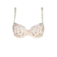 Marie Jo voorgevormde beugelbh Nathy met geborduurde bloemen ecru