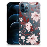 Back Cover iPhone 12 | 12 Pro Watercolor Flowers - thumbnail