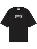 AMBUSH t-shirt en coton biologique à logo imprimé - Noir - thumbnail