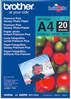 BROTHER fotopapier glossy, ft A4, 260 g, pak van 20 vel