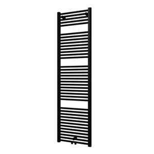 Designradiator Plieger Palmyra 868 Watt Midden- of Zijaansluiting 177,5x50 cm Zwart