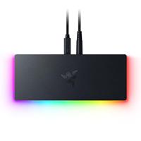 Razer Thunderbolt 5 Dock Chroma - 11 poorten USB Thunderbolt dock - 3x DisplayPort Thunderbolt 5 - Ethernet - Passthrough 140W - SD/UHS-kaart - 3x USB - M.2 uitbreiding - EU-Stekker - PC/Mac | Zwart