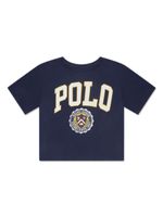 Ralph Lauren Kids t-shirt en coton à logo imprimé - Bleu - thumbnail