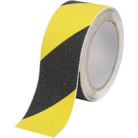 TOOLCRAFT ANST255M-YB 1564011 Anti-sliptape Sugo Zwart, Geel (l x b) 5 m x 25 mm 1 stuk(s)