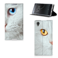 Sony Xperia L1 Hoesje maken Witte Kat