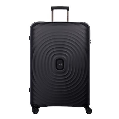 Titan Looping 4 Wiel Trolley L black Harde Koffer Titan Looping 4 Wiel Trolley L black Harde Koffer