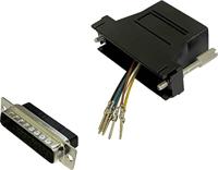 BKL Electronic 10121134 Adapter D-SUB-stekker 25 pol. - RJ45-bus 1 st. Single