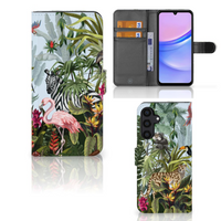 Telefoonhoesje met Pasjes voor Samsung Galaxy A15 Jungle