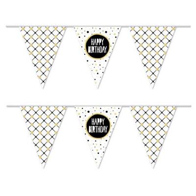 Vlaggenlijn Happy Birthday stijlvol