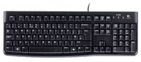 Toetsenbord Logitech K120 Qwerty zwart - thumbnail