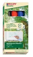 Viltstift edding 28 whiteboard Eco rond assorti 1.5-3mm 4st - thumbnail