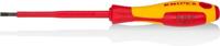 Knipex Schroevendraaiers voor sleufschroeven gebruineerd, geïsoleerde meercomponenten-greep, VDE-getest 202 mm 98 20 40