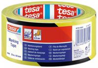 tesa 60760-00087-15 Markeringstape tesa Professional Zwart, Geel (l x b) 33 m x 50 mm 1 stuk(s)