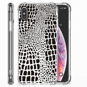 Apple iPhone X | Xs Case Anti-shock Slangenprint