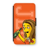 Jamie Lee Simpson: iPhone X Flip Hoesje - thumbnail