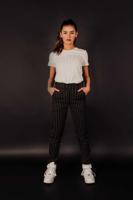 Geisha Meisjes t-shirt 'sisters' - Gebroken wit