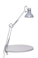 Maul MAULstudy 8230595 Klemlamp Spaarlamp E27 60 W Zilver - thumbnail