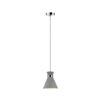 Paulmann Verve 70890 Hanglamp LED E27 20 W Beton-grijs, Chroom