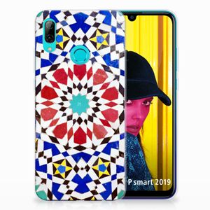 Huawei P Smart 2019 TPU Siliconen Hoesje Mozaïek