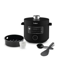 Tefal CY7548 Turbo Cuisine Stoomkoker Zwart