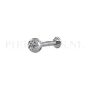 Labret 1.6 mm 8 mm kristal AB