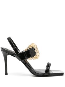 Versace Jeans Couture sandales Emilie 95 mm à bride arrière - Noir