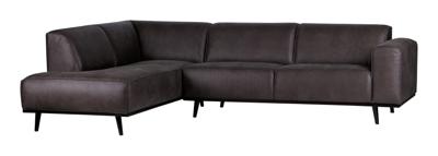 BePureHome Loungebank 'Statement' Links, kleur Grijs