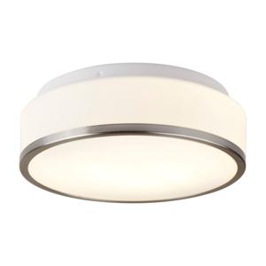 Searchlight Badkamerlamp Discs Ø 28cm zilver 7039-28SS