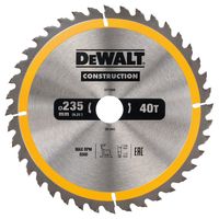 DeWalt Accessoires Cirkelzaagblad 184x20x24t, positief 18°, kerf 1,8mm - DT1951-QZ - thumbnail