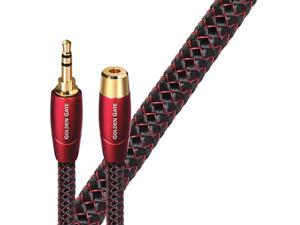 AudioQuest Golden Gate Audio 3,5 mm verlengkabel Male to Female stereo interlink 5 mtr