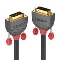 Lindy 36224 5m DVI-D DVI-D Zwart DVI kabel - thumbnail